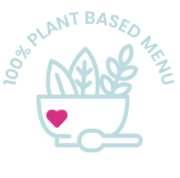 100% Plant Based Menu